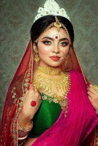 Chik for Bengali Bride