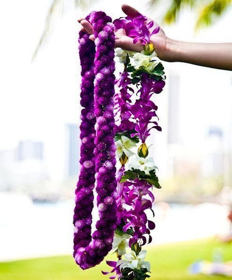 Hawaiian garland