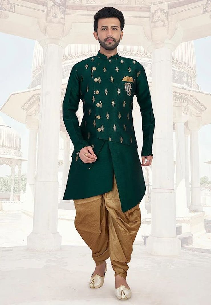 Green kurta