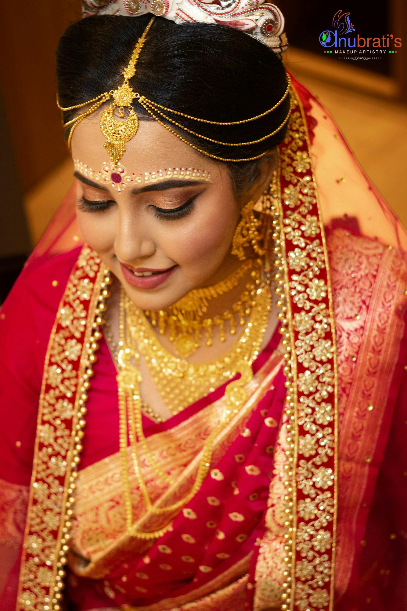 Bengali Wedding Bridal Makeup Artists In Kolkata Saubhaya Makeup 7685