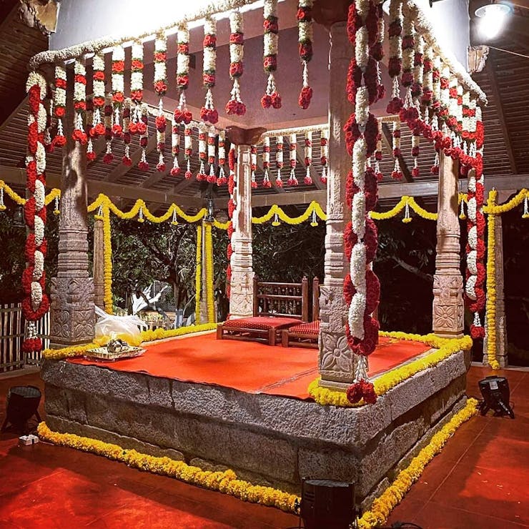 Beautiful wedding mandap design
