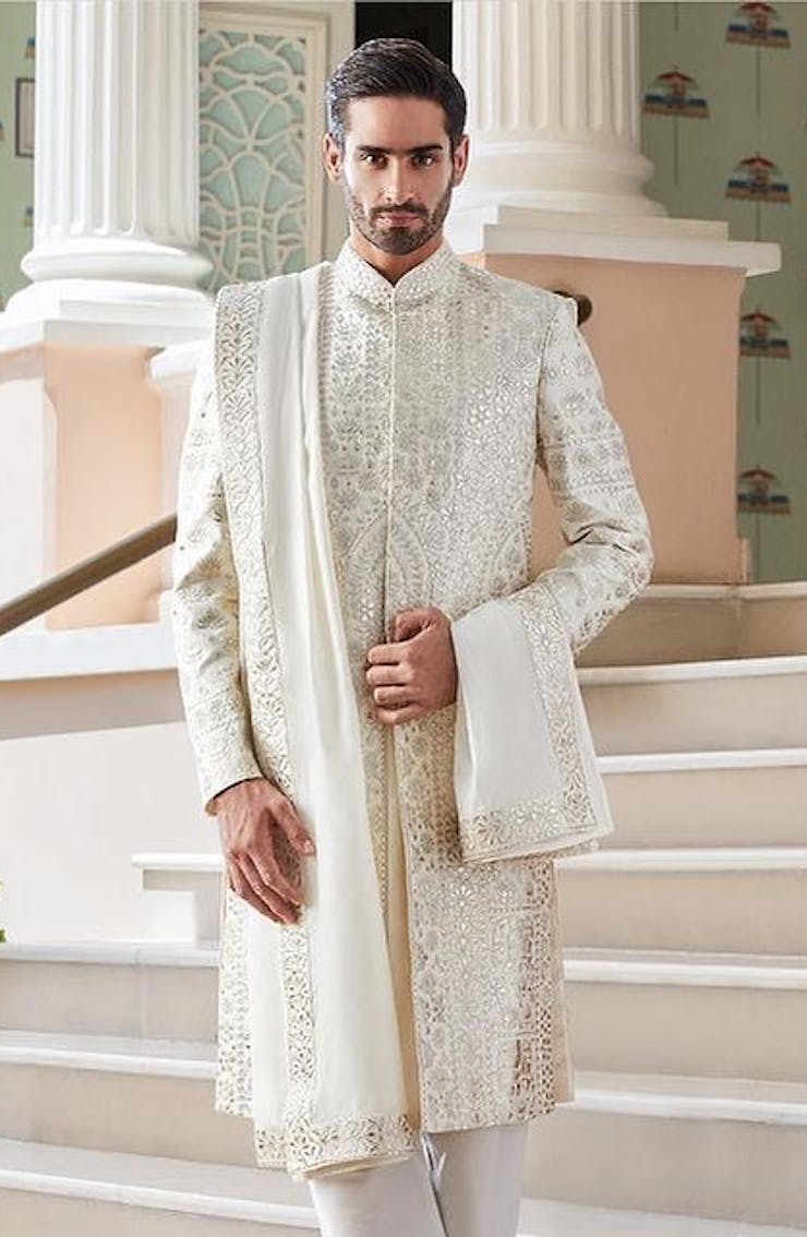 Ivory suit