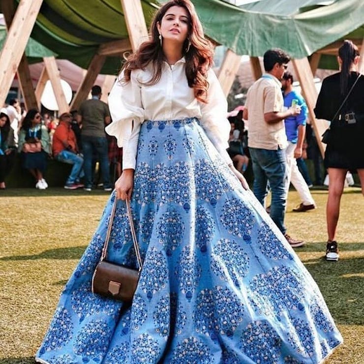 Lehenga with Shirt