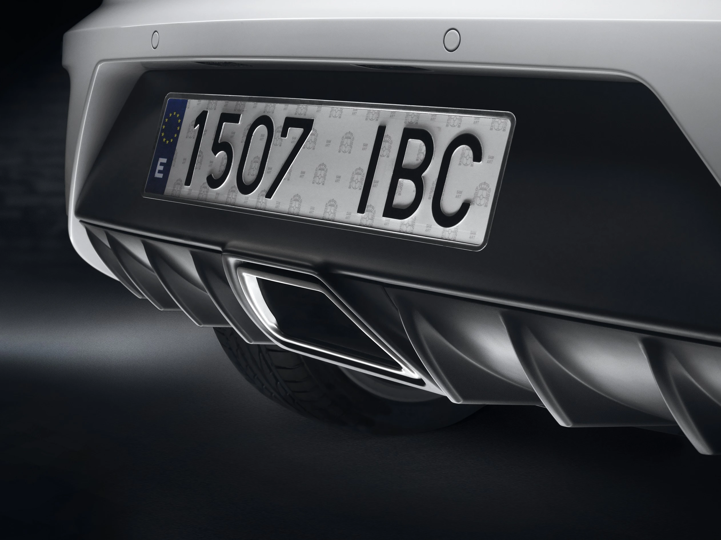 SEAT Ibiza Cupra 6P Heck Diffuser