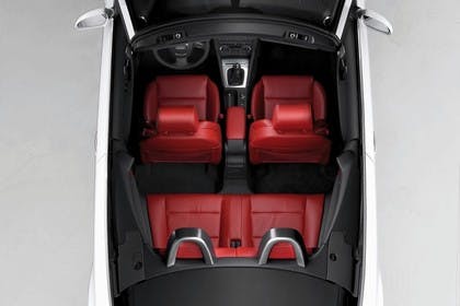 Audi A3 8P Cabrio Aussenansicht Vogelperspektive Studio statisch weiss