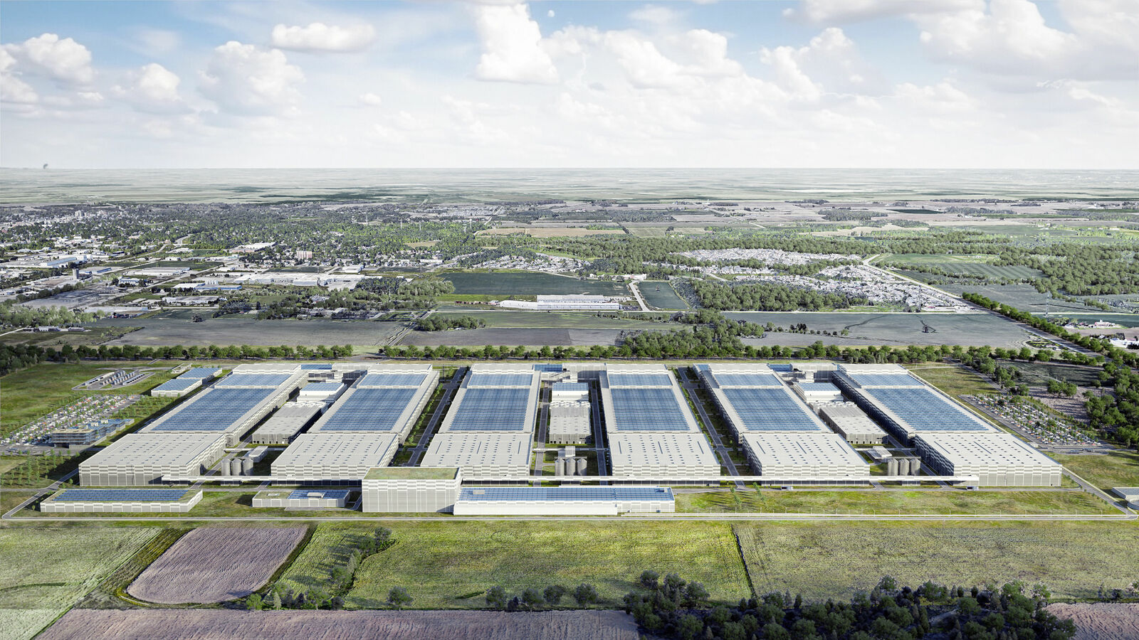 PowerCo Gigafactory in St. Thomas, Canada