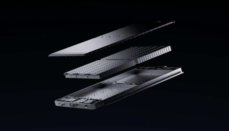 Exploded view of CATL's shenxing battery