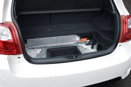 Toyota Auris Hybrid E15 Innenansicht statisch Detail Kofferraum