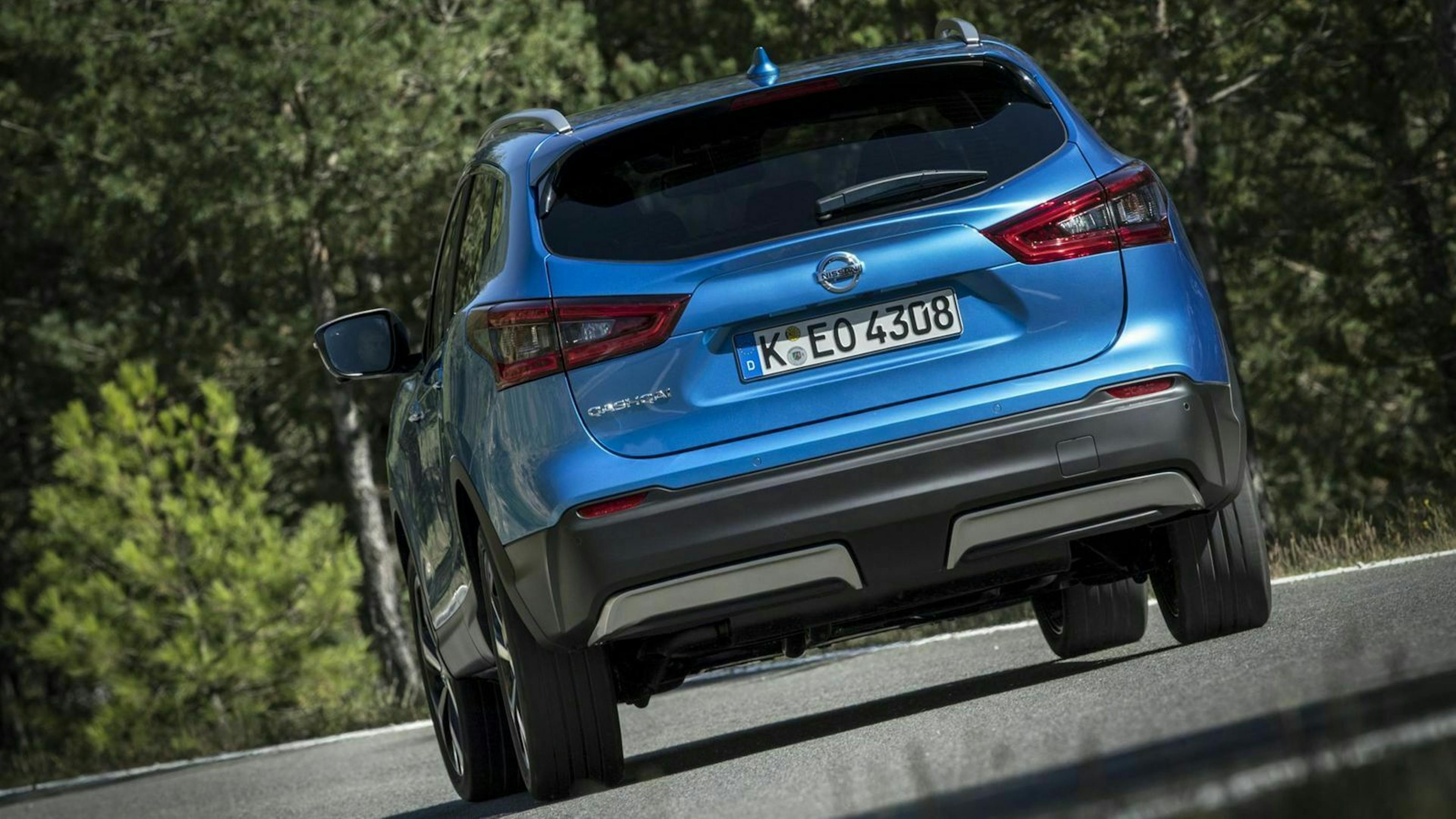 Nissan Qashqai 2019 Heckansicht