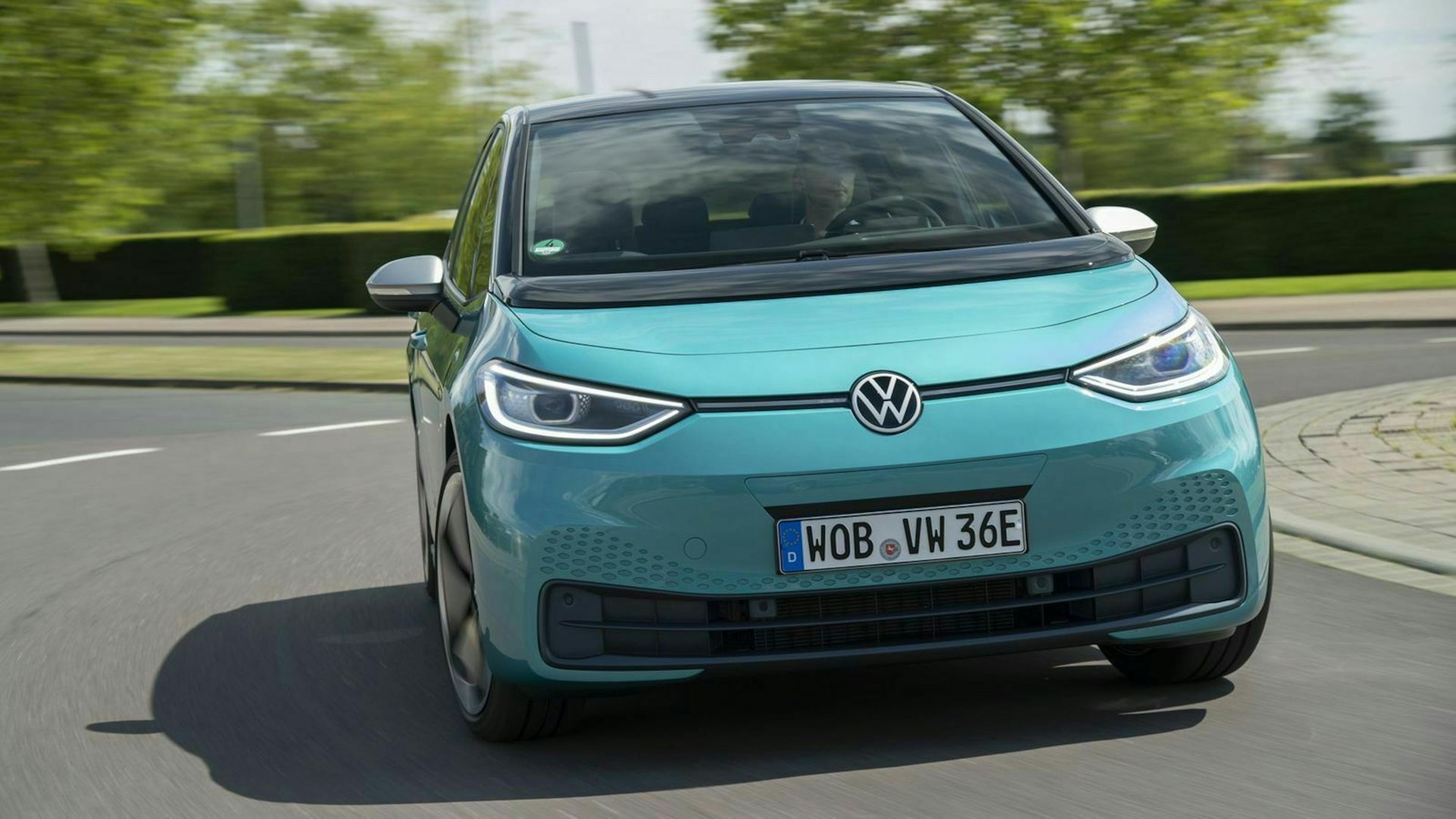 Volkswagen ID.3 frontansicht dynamisch