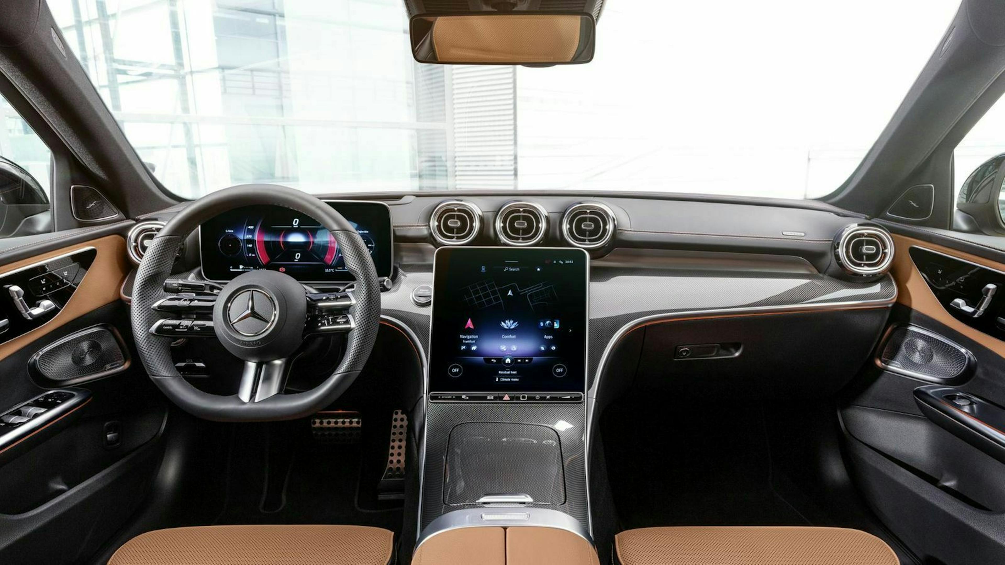 Mercedes C-Klasse 2021 Cockpit
