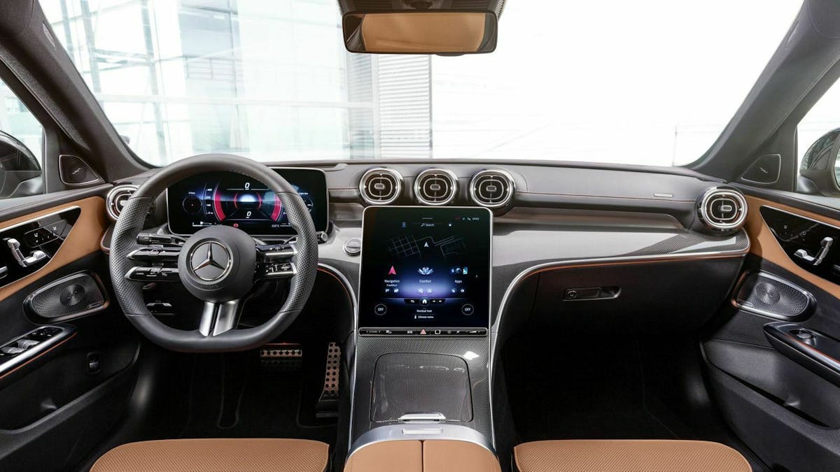Mercedes C-Klasse 2021 Cockpit