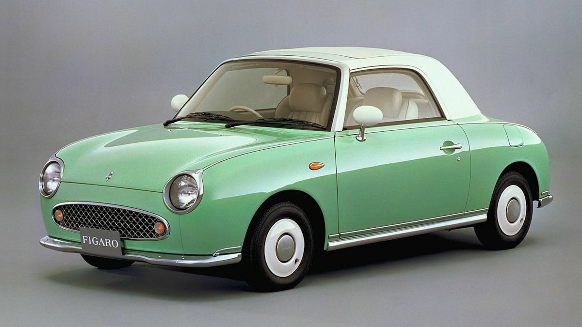 Nissan Figaro Dreiviertel-Frontansicht