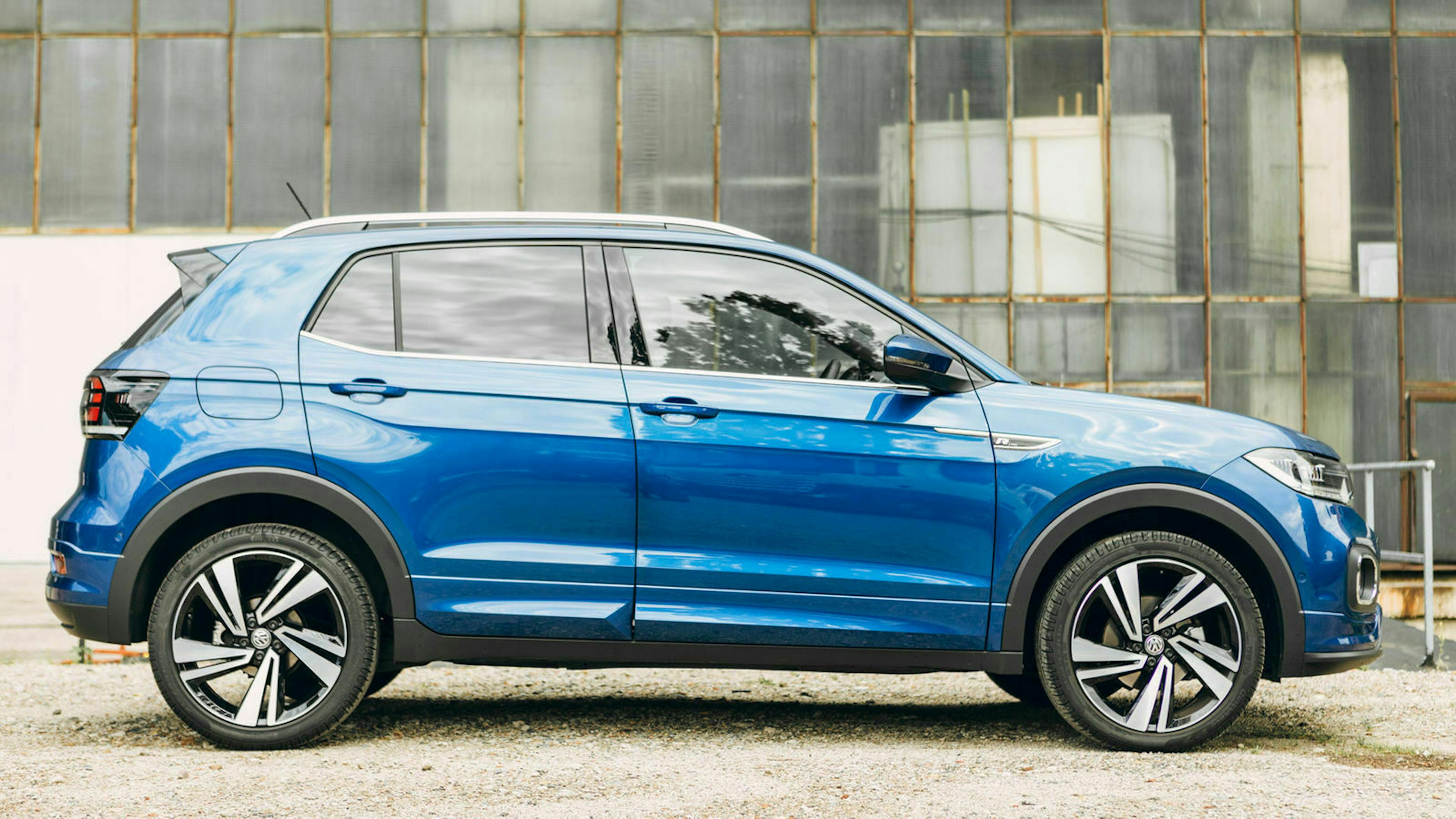 Seitenansicht des VW T-Cross