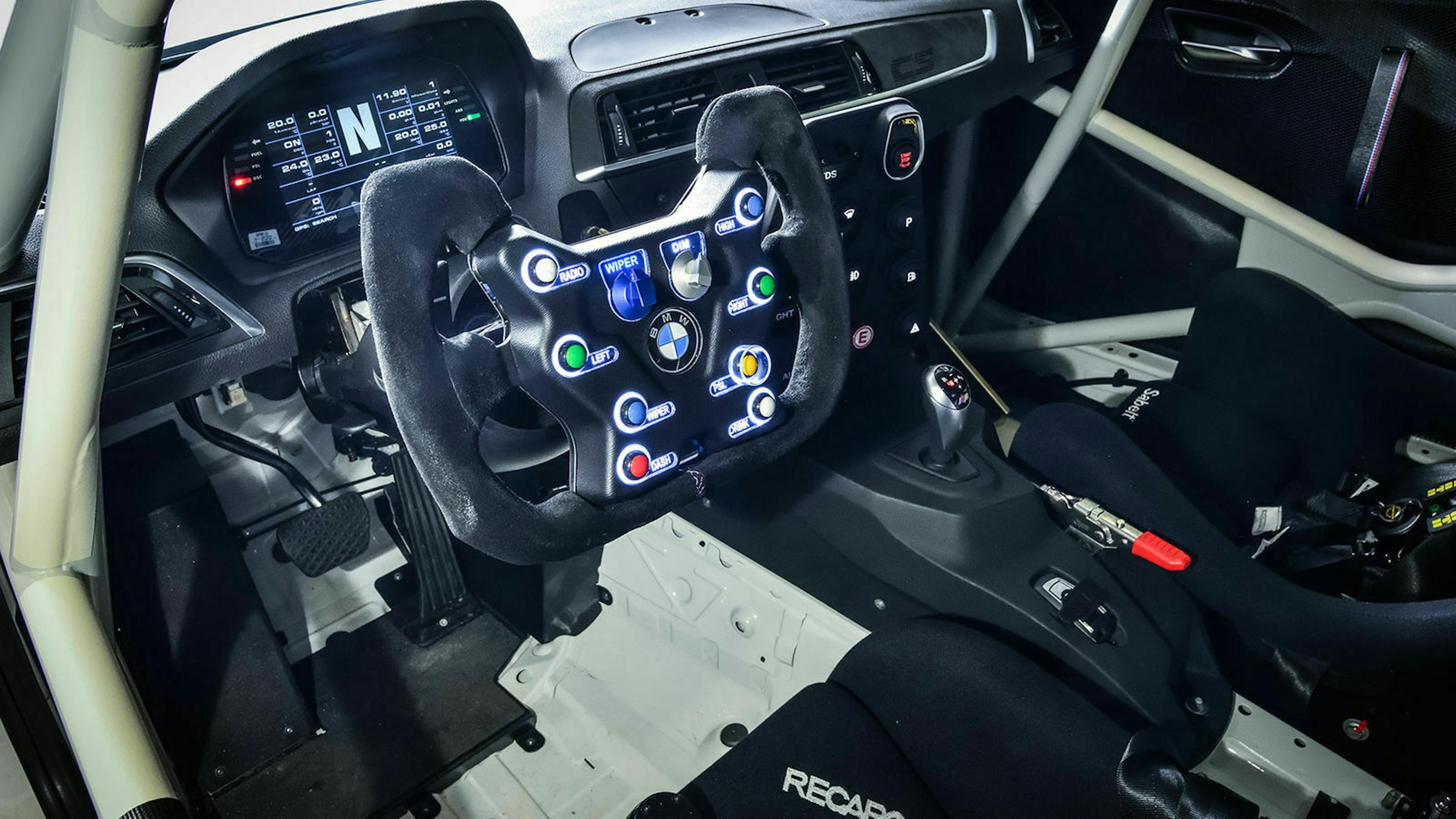 BMW M2 CS Racing Cockpit