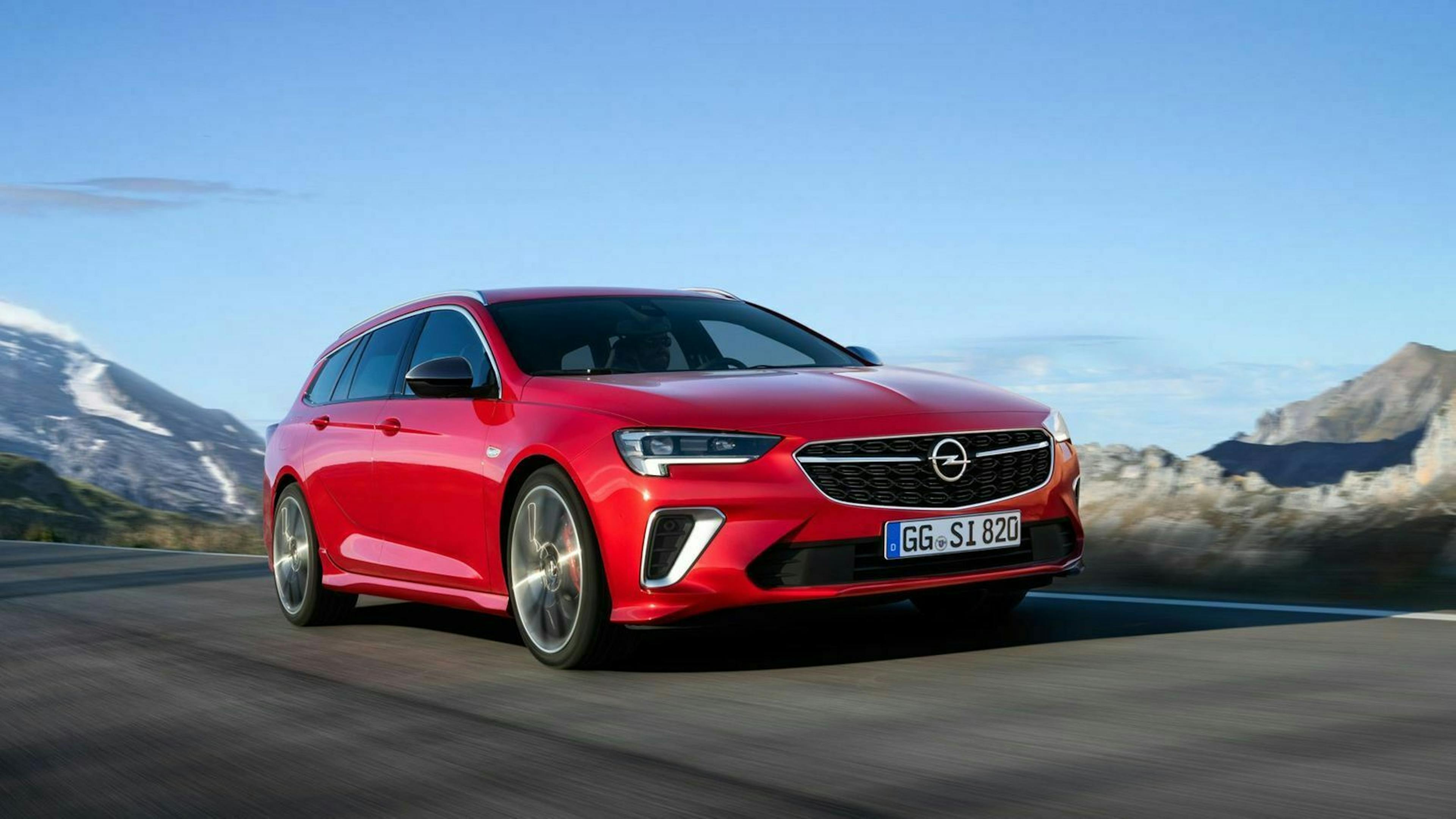 Opel Insignia GSI 2020 FL Dreiviertel-Frontansicht