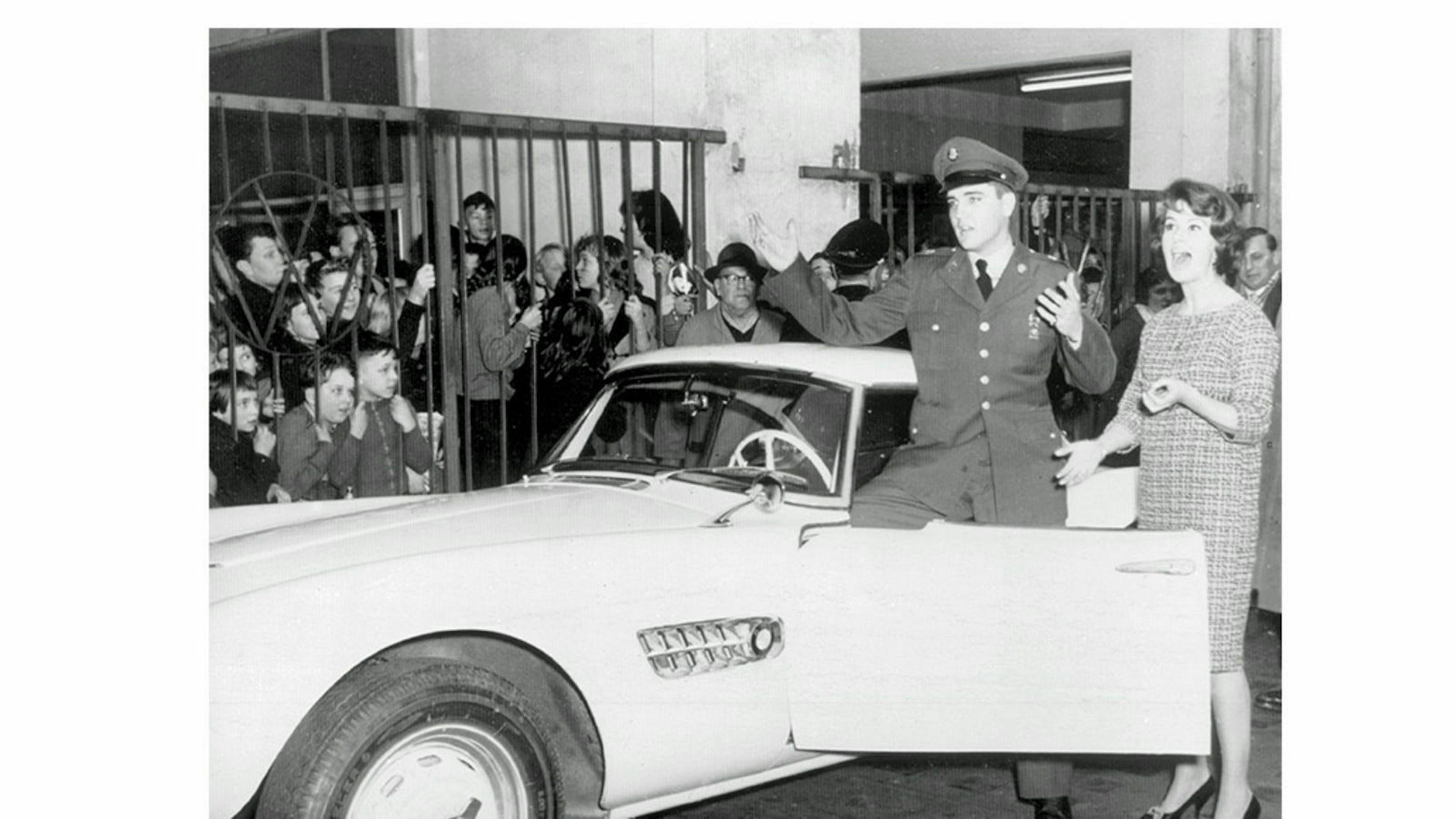 BMW 507 in Frontansicht