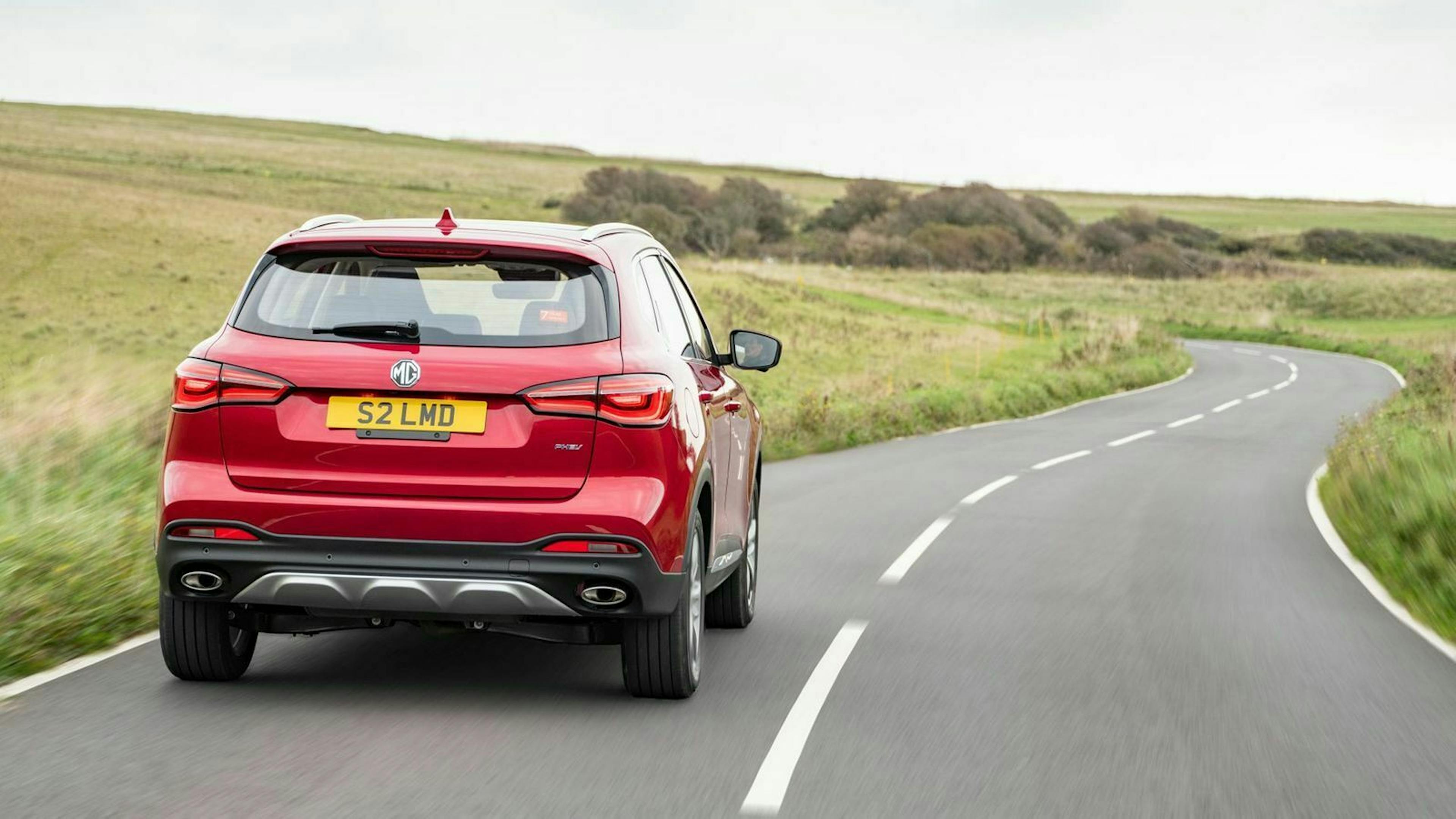 MG SUV EHS Heckansicht