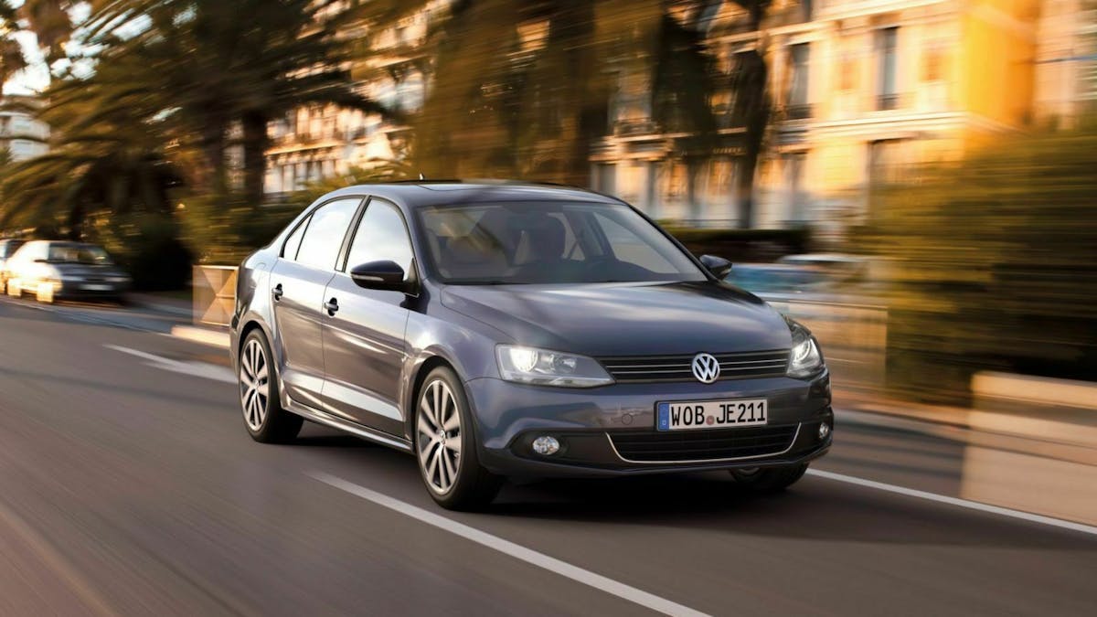 VW Jetta Dreiviertel-Frontansicht