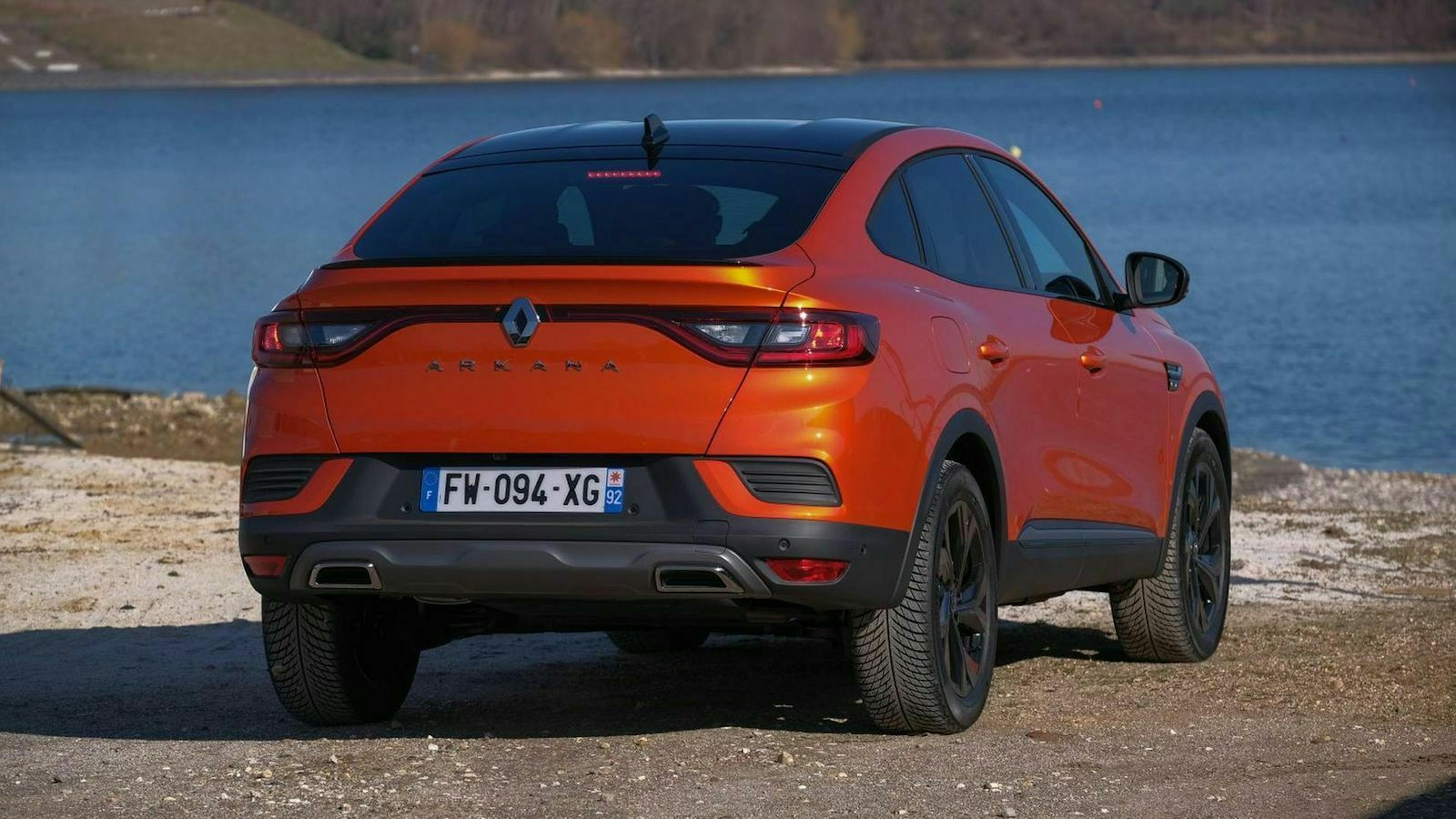 Renault Arkana in Heckansicht