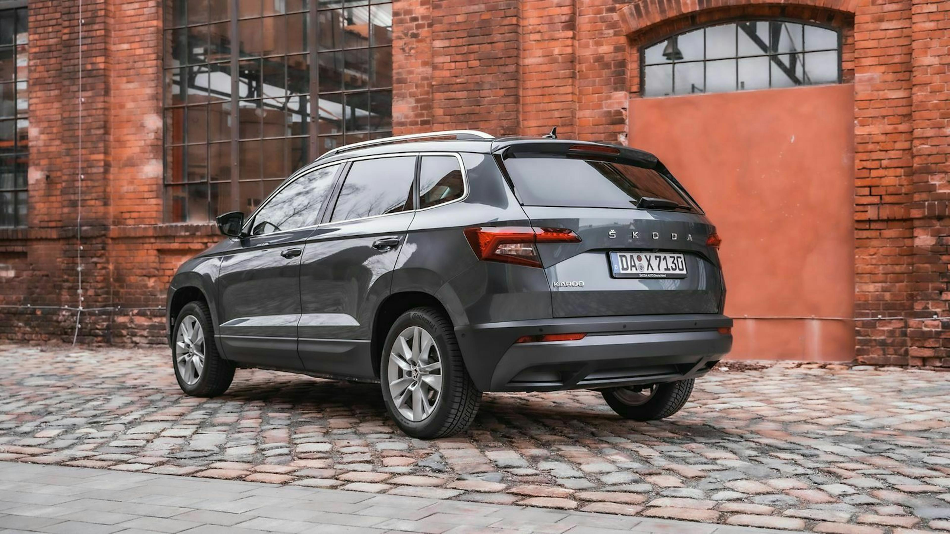 Škoda Koraq dreiviertel-heckansicht