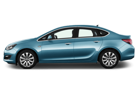 Foto eines Opel Astra Limousine (J)