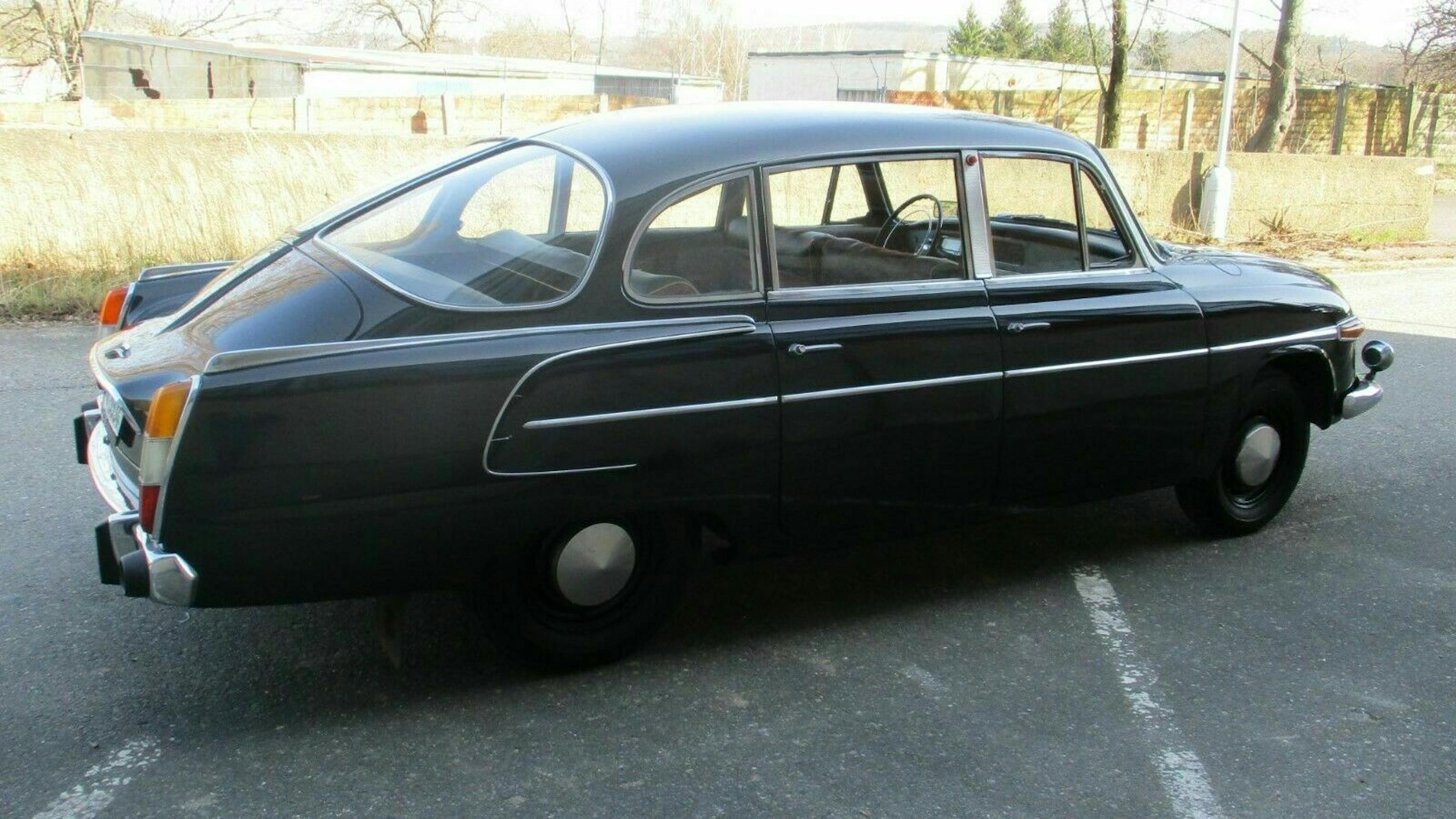 der Tatra 603 in Seitenanscht 