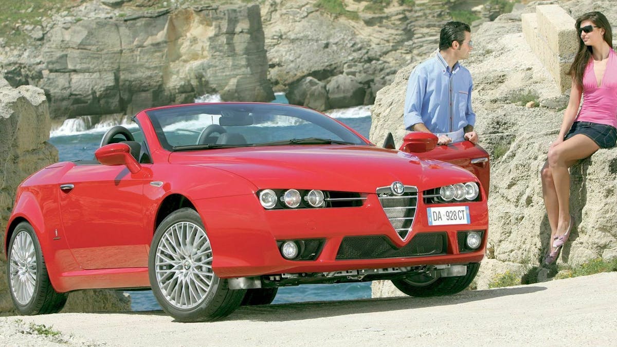 Alfa Romeo Brera/Spider Caprio in Frontansicht 