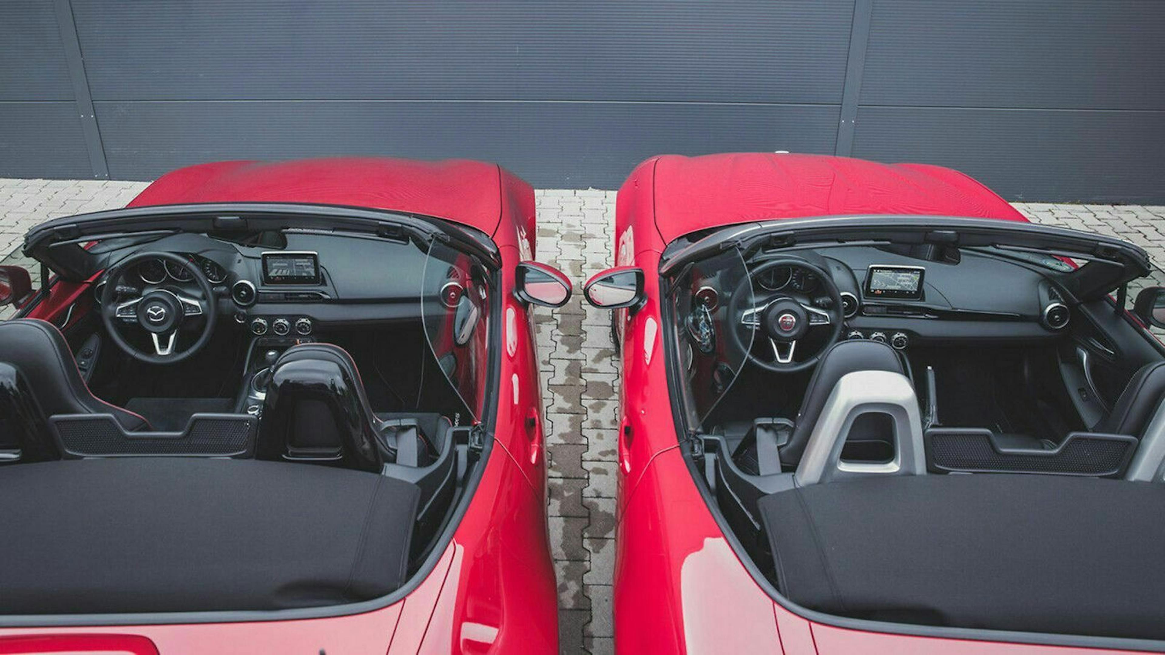 Mazda MX-5 und Fiat 124 Spider nutzen die selbe Basis