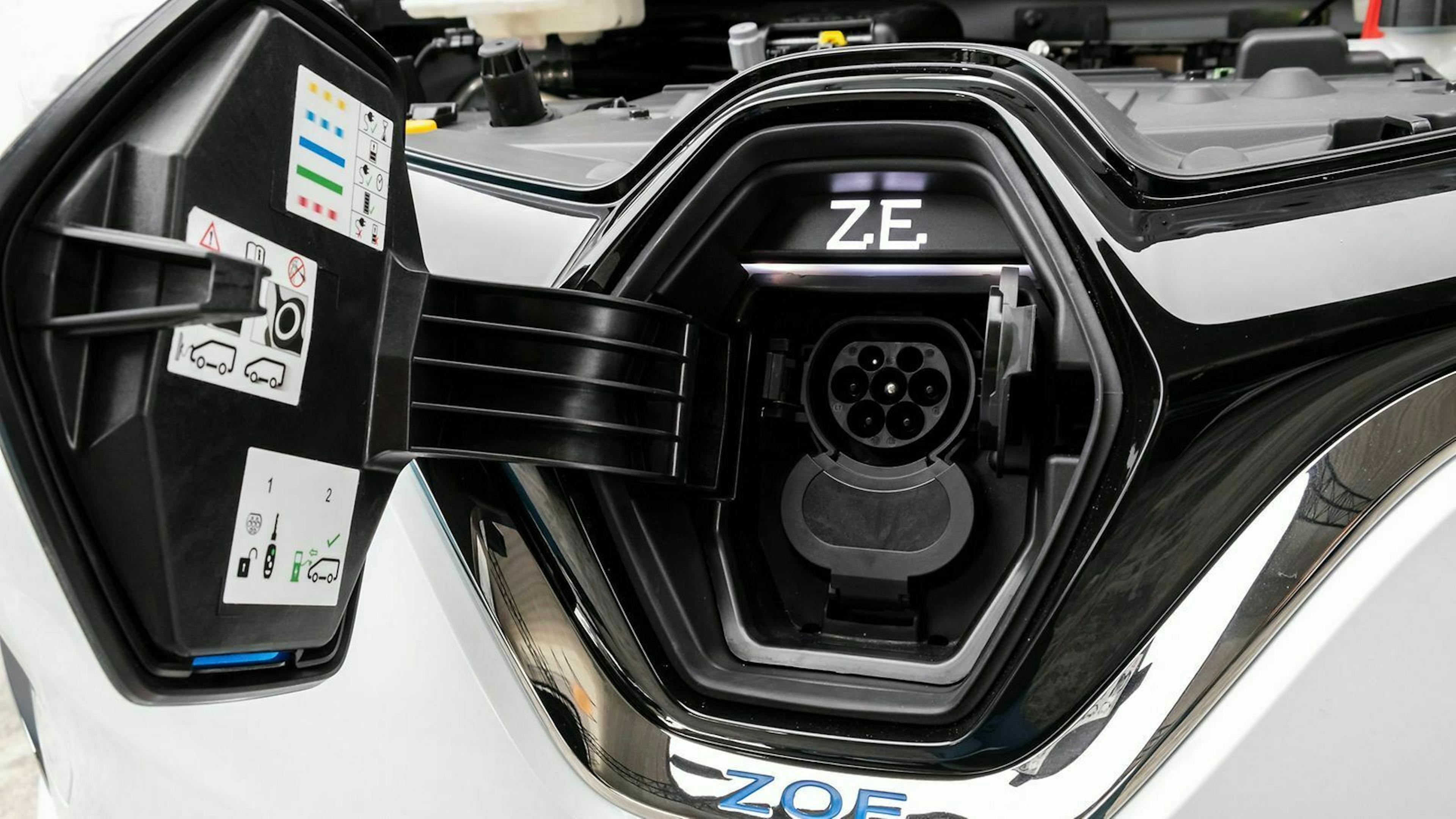 Zwei Batterien bietet Renault für den Zoe an. Eine mit 41 kWh und eine mit 52 kWh