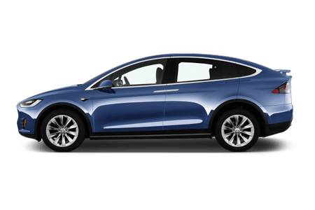Tesla Model X (Seitenansicht)