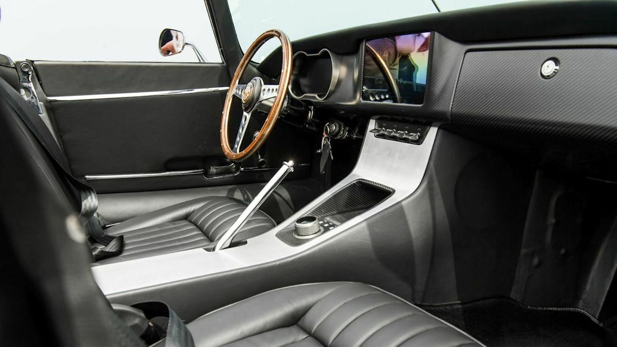 Jaguar E-Type Zero Cockpit