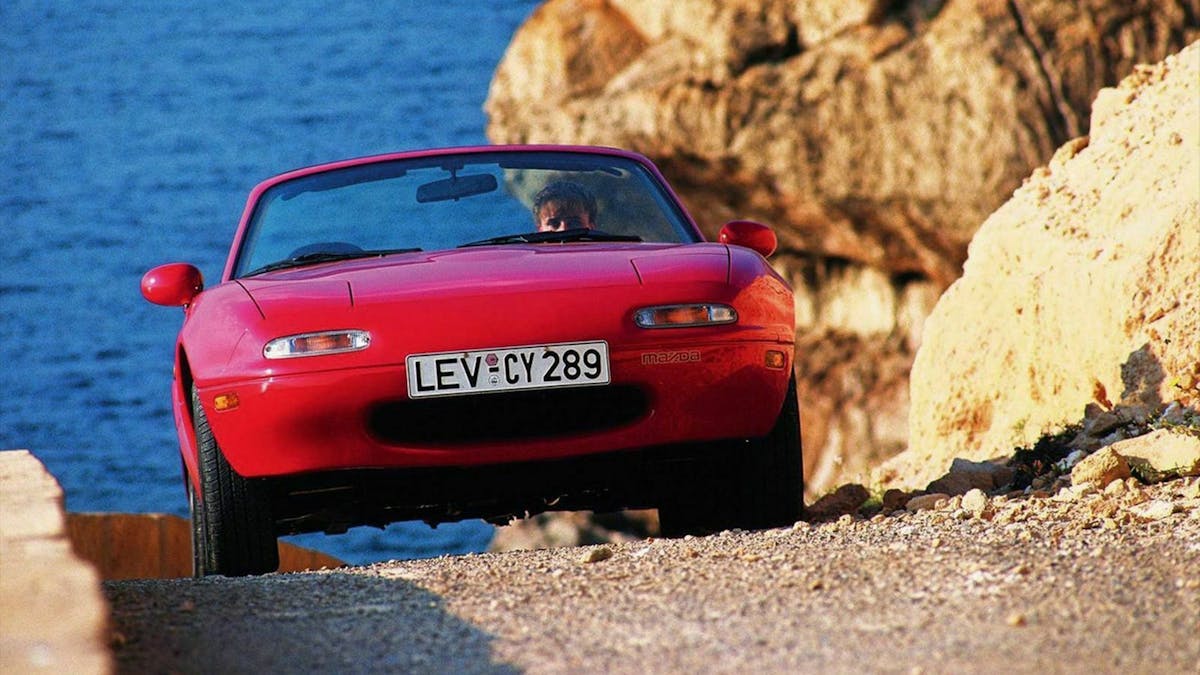 Mazda MX-5 in Frontansicht