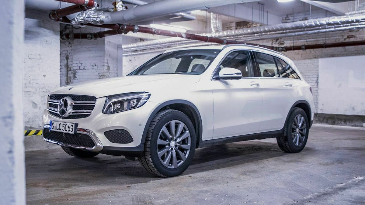 Der Mercedes GLC verfügt über ein totales Kofferraumvolumen von 1.600 Litern