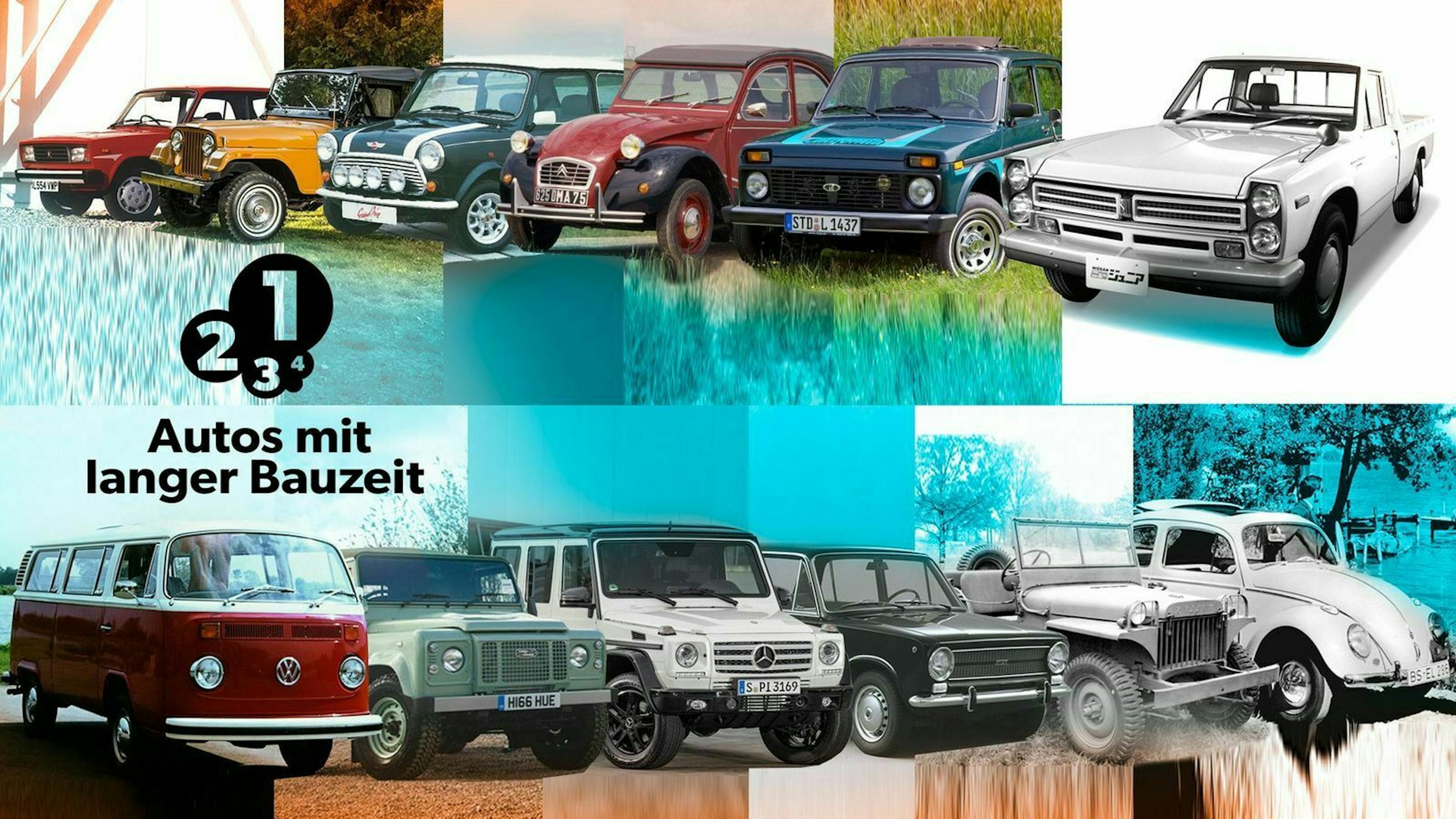 Alle Modelle mit langer Bauzeit