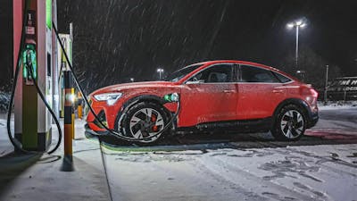 Audi e-Tron Seitenansicht