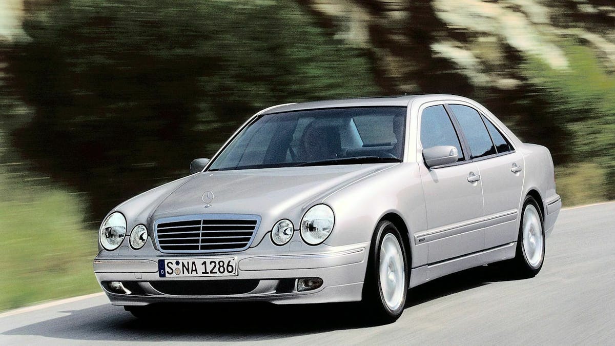 Mercedes 420/430 W210 dreiviertel Fronansicht