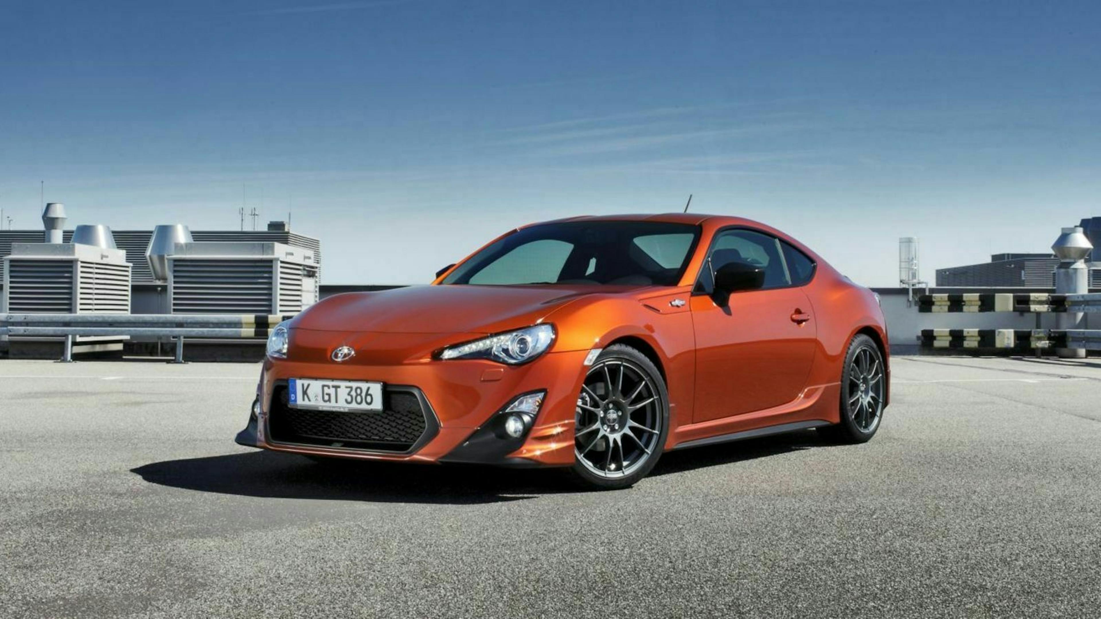 Toyota GT86 Dreiviertel-Frontansicht