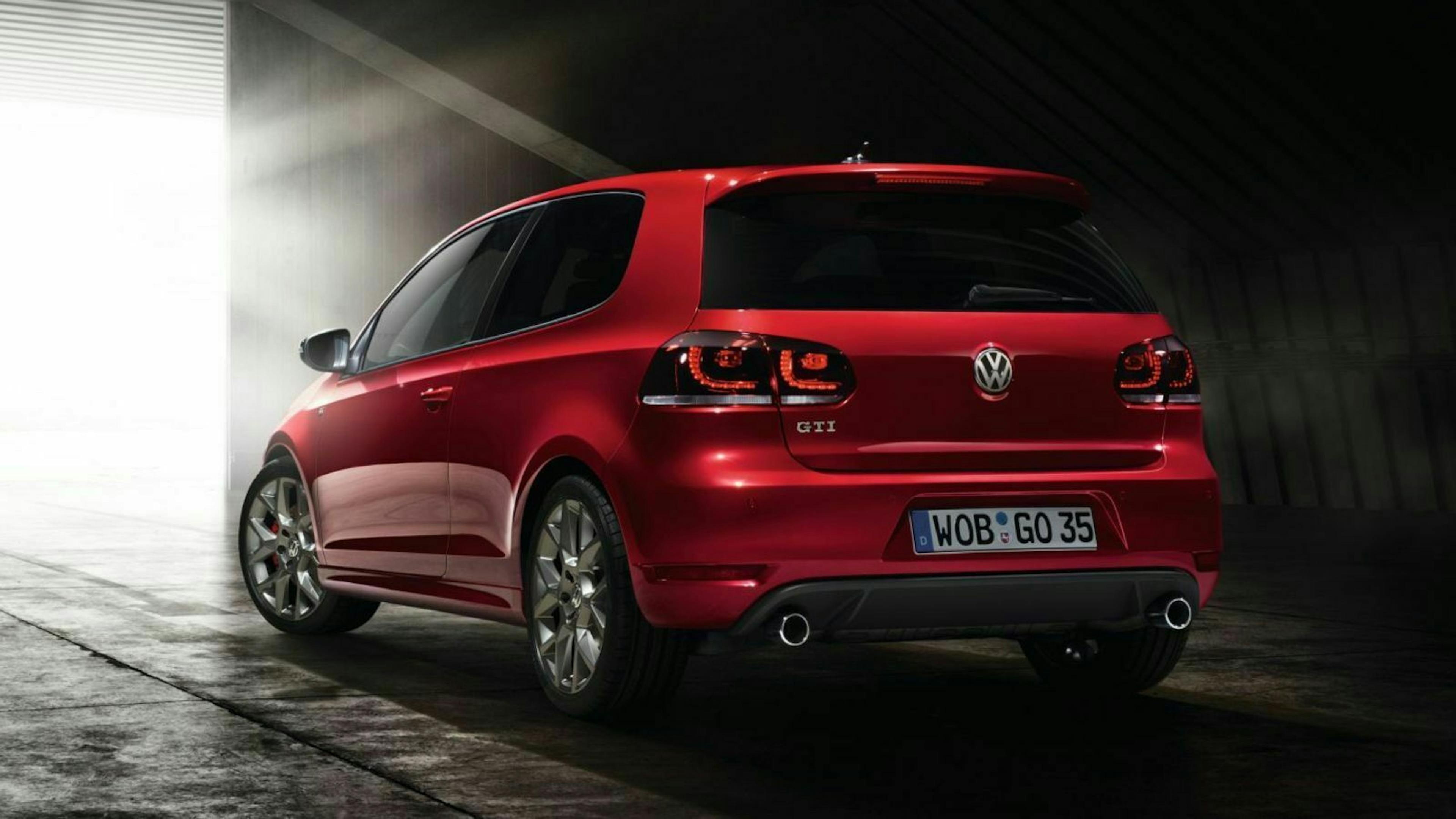 Golf VI GTI Edition 35 Dreiviertel-Heckansicht