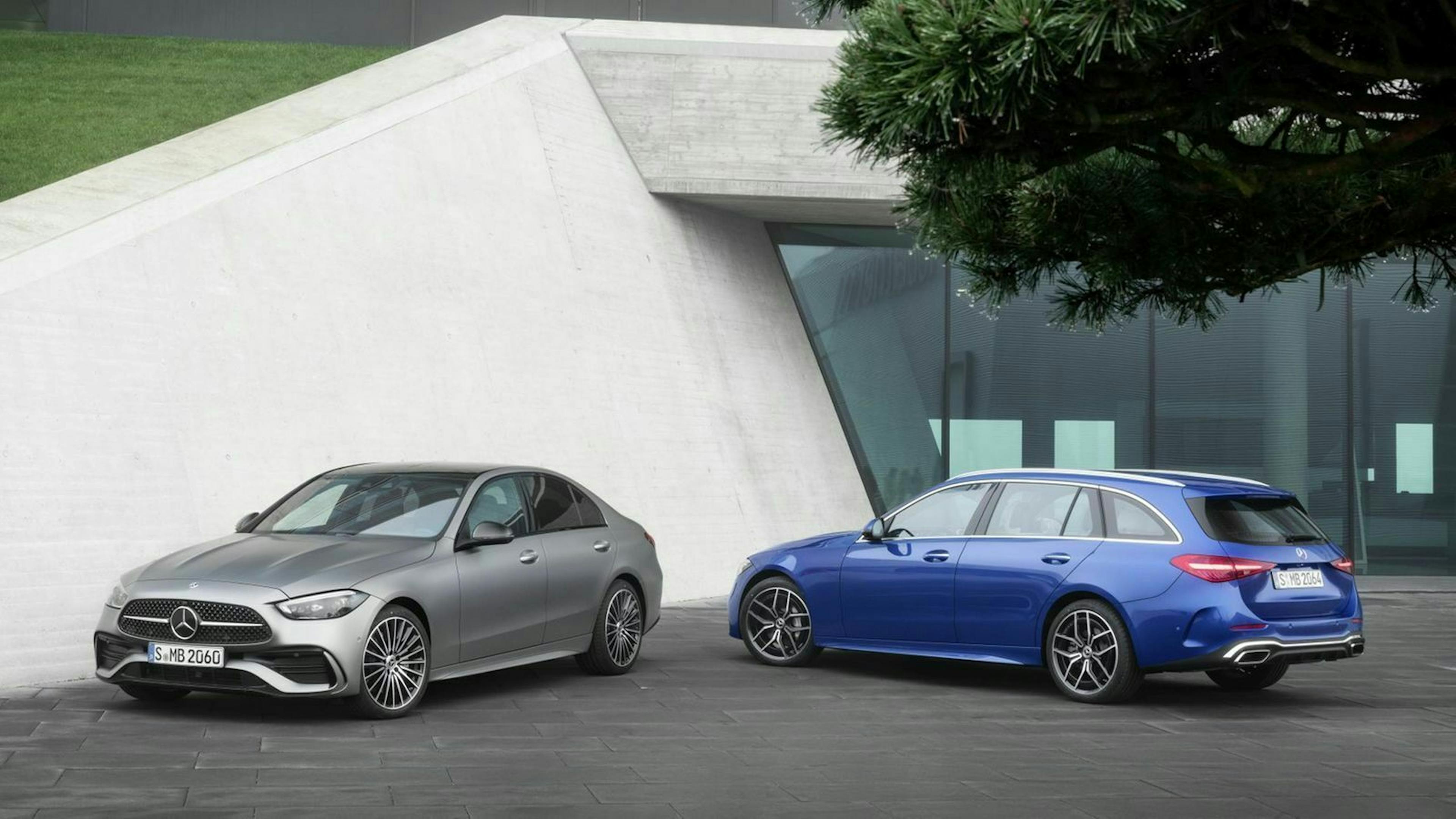 Mercedes C-Klasse 2021 T-Modell und Limousine