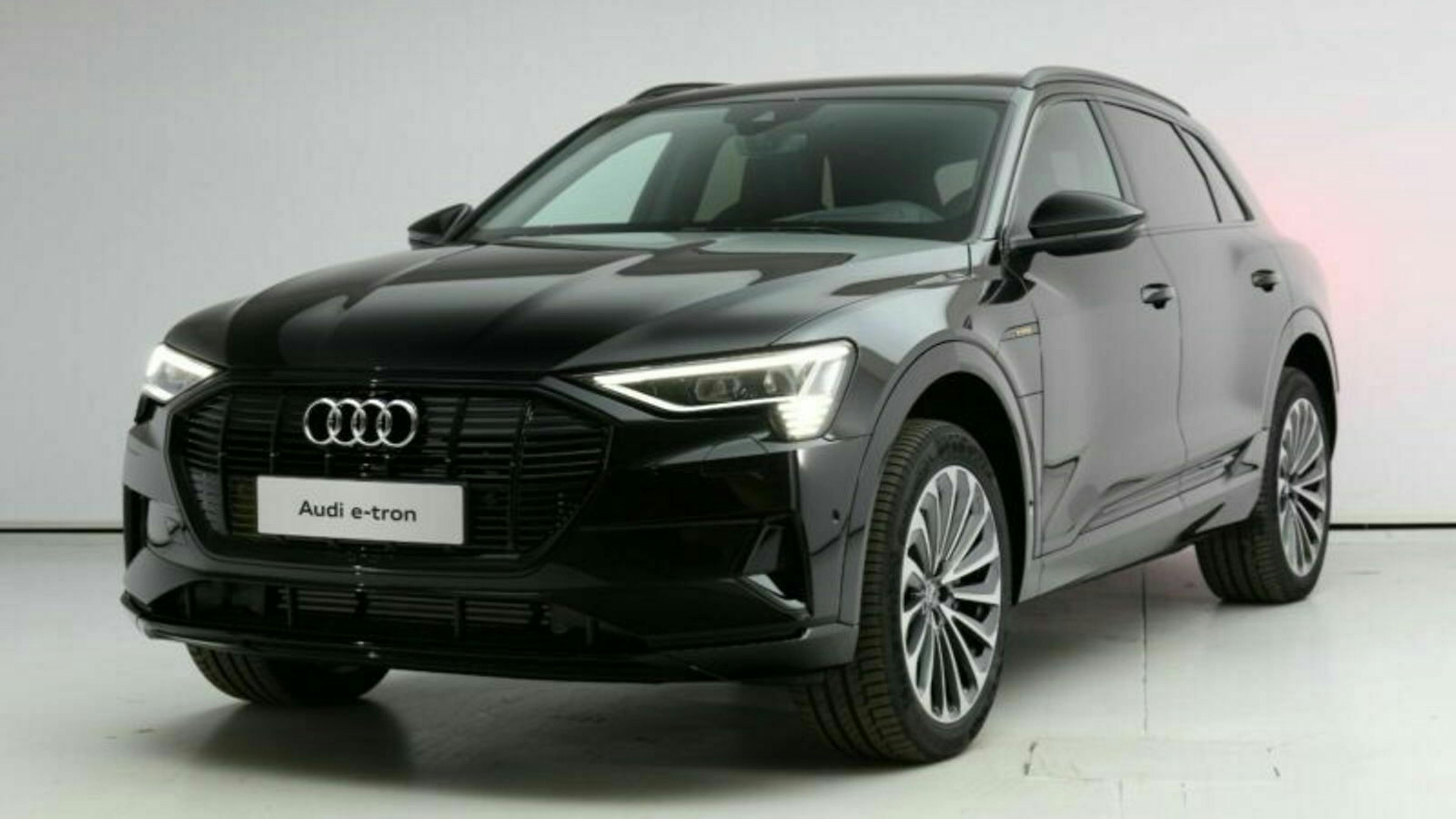 Audi e-Tron dreiviertel-frontansicht