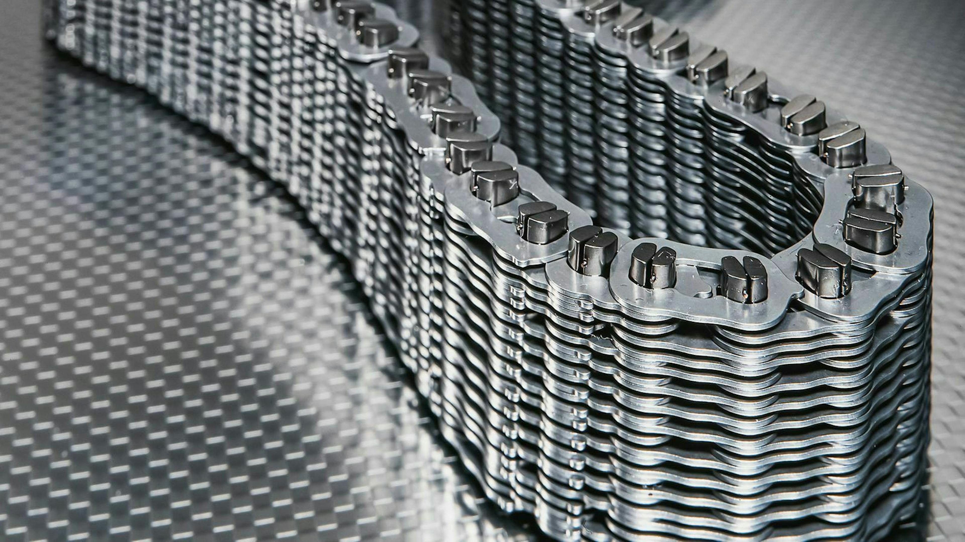 Lamellenkette Detailansicht