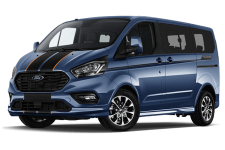 Ford Tourneo Custom (Vorderansicht - schräg)