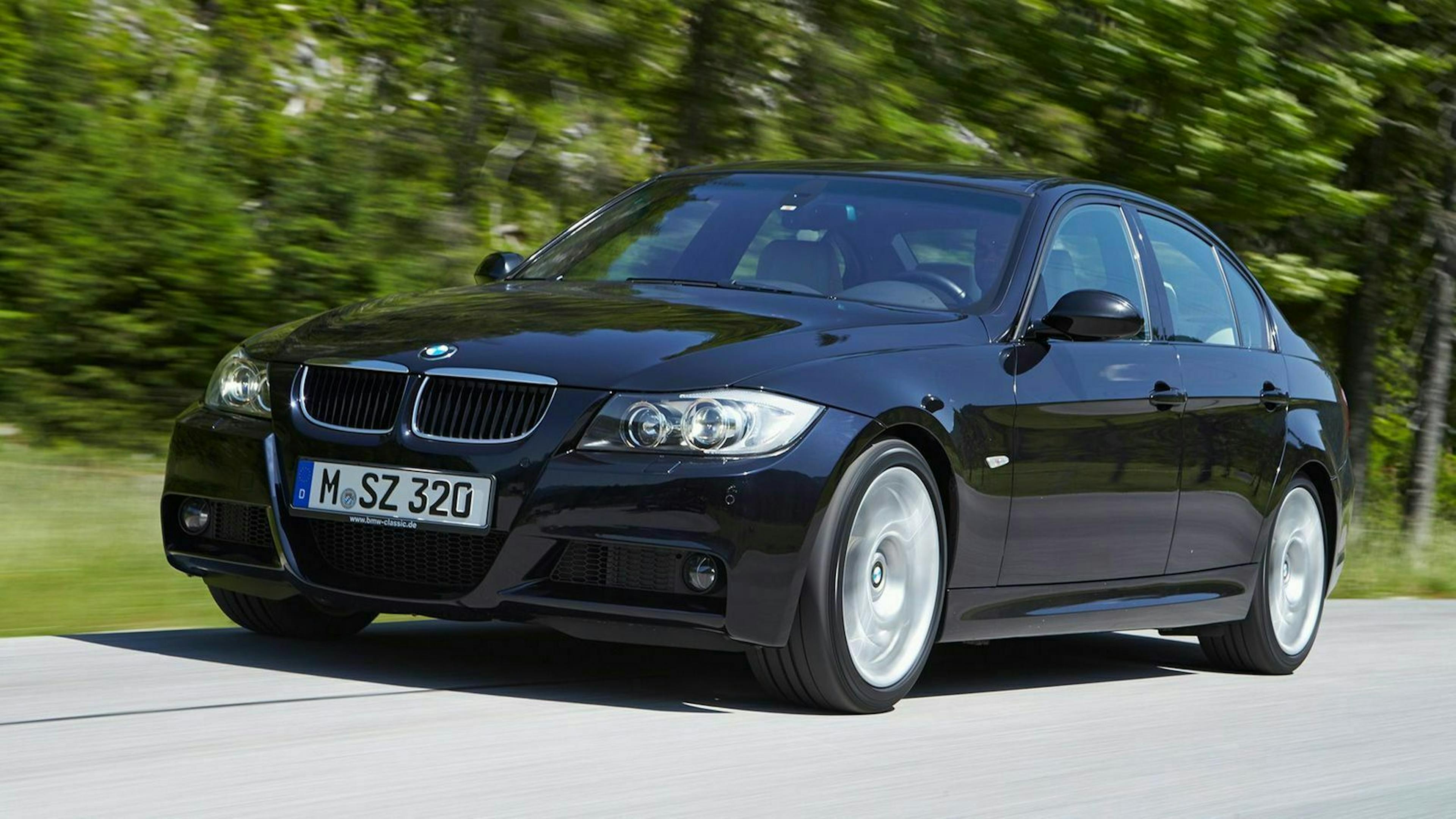 BMW E90 Vorfacelift in Frontansicht