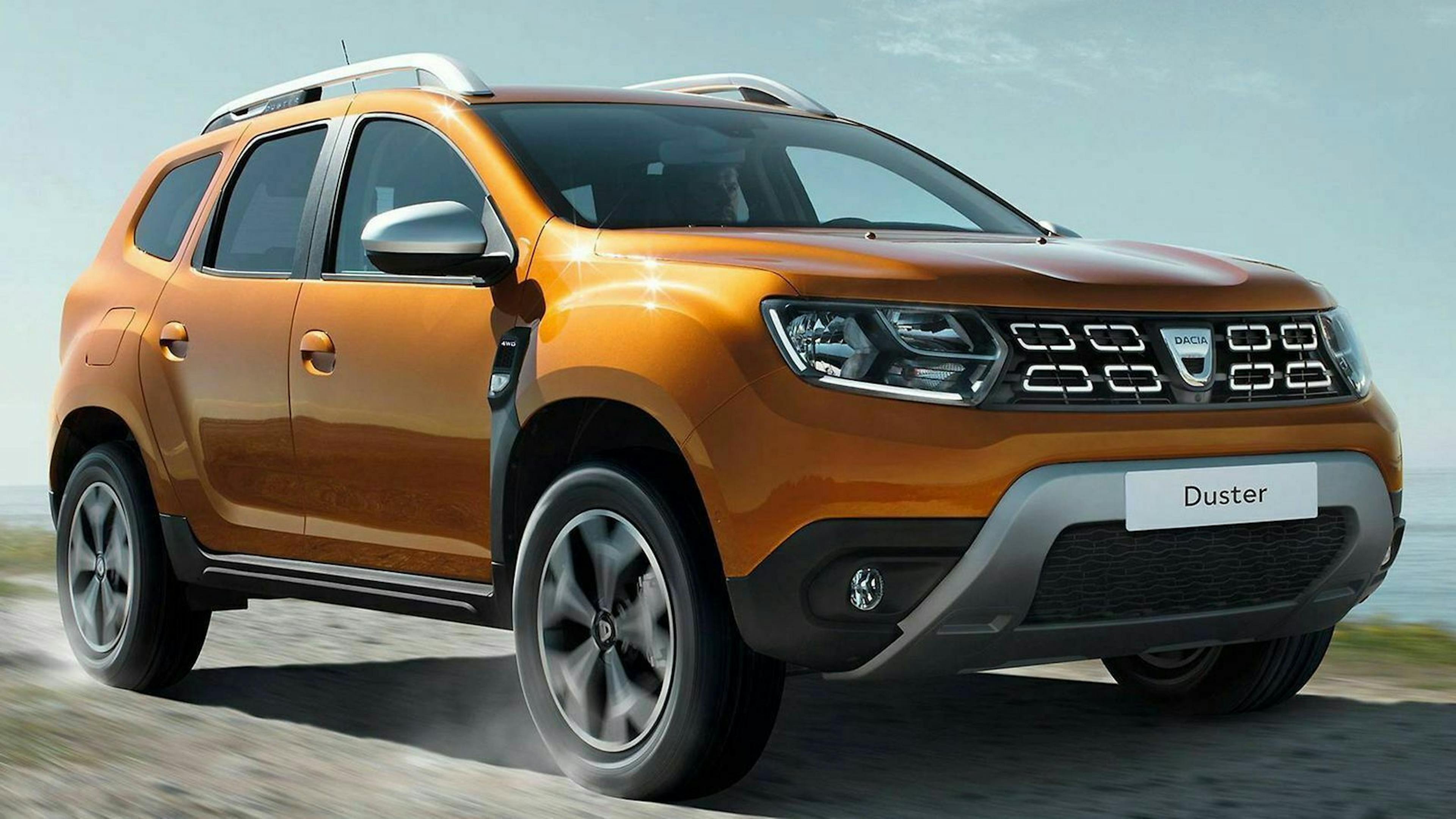 Dacia Duster dreiviertel-frontansicht