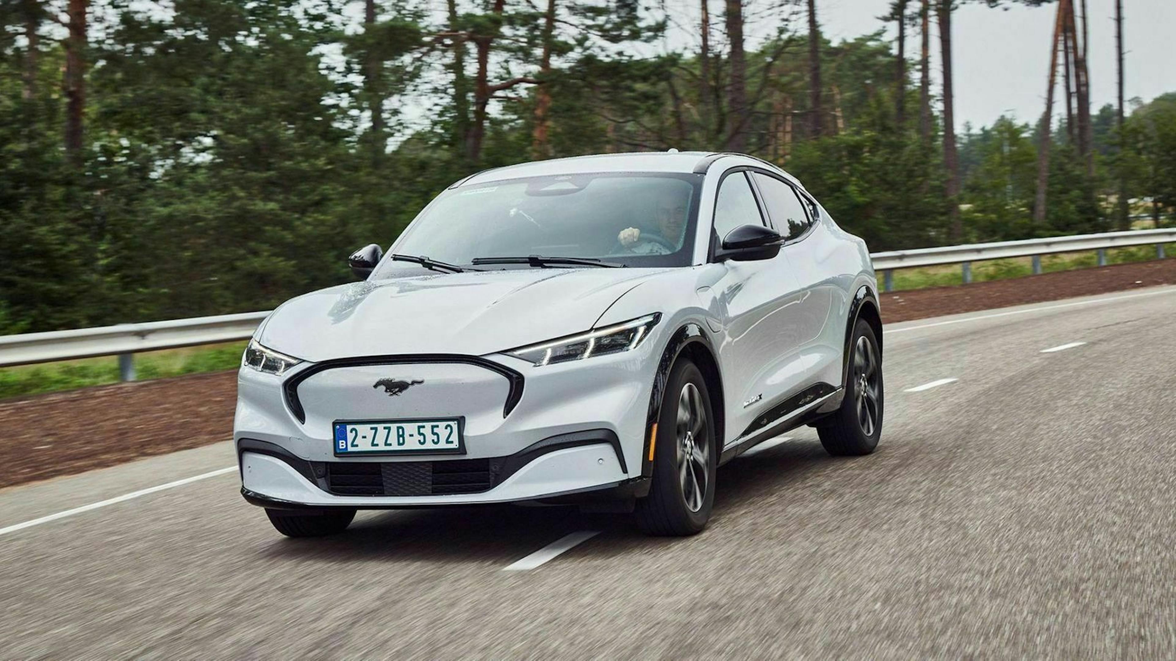 Der Ford Mustang in Frontansicht