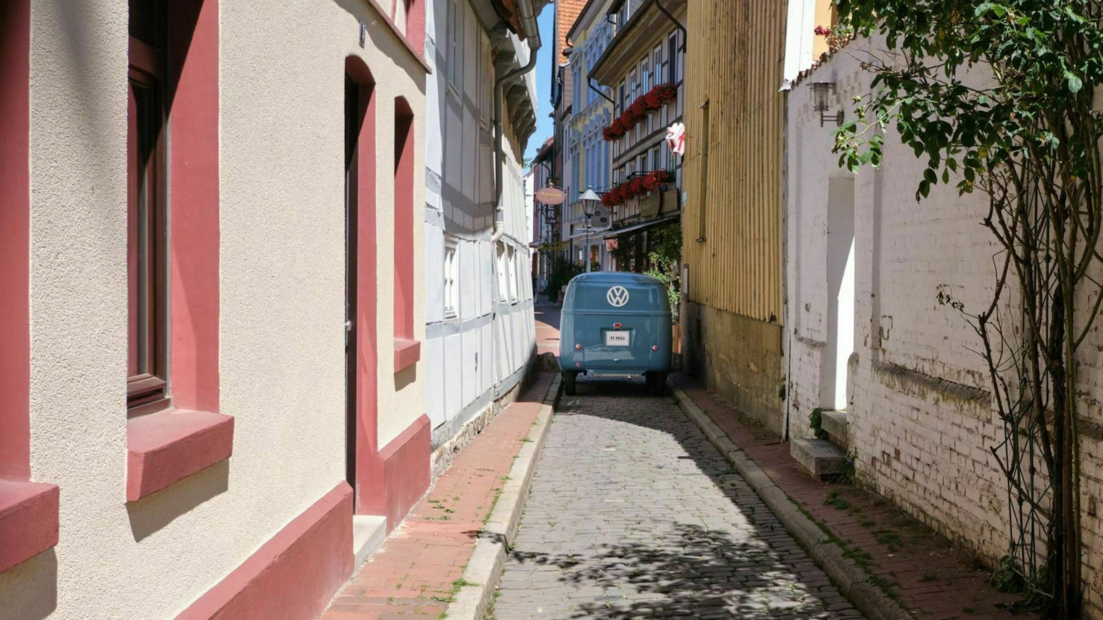 VW Bulli T1 Sofie Heckansicht