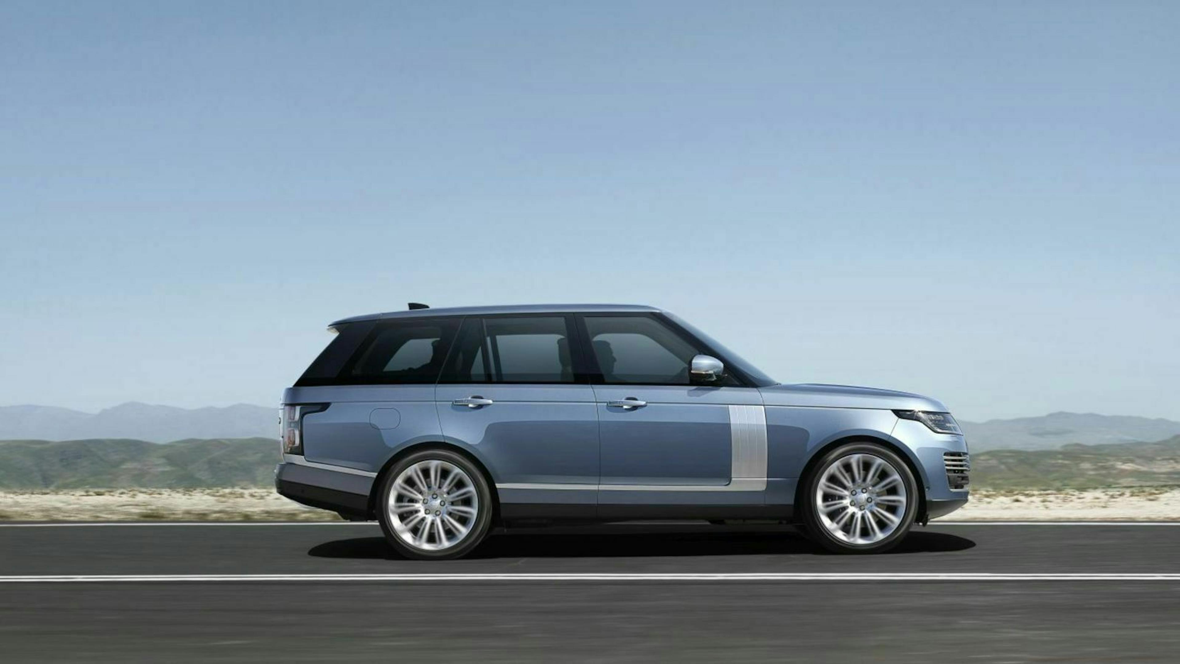 Range Rover Facelift Seitenansicht