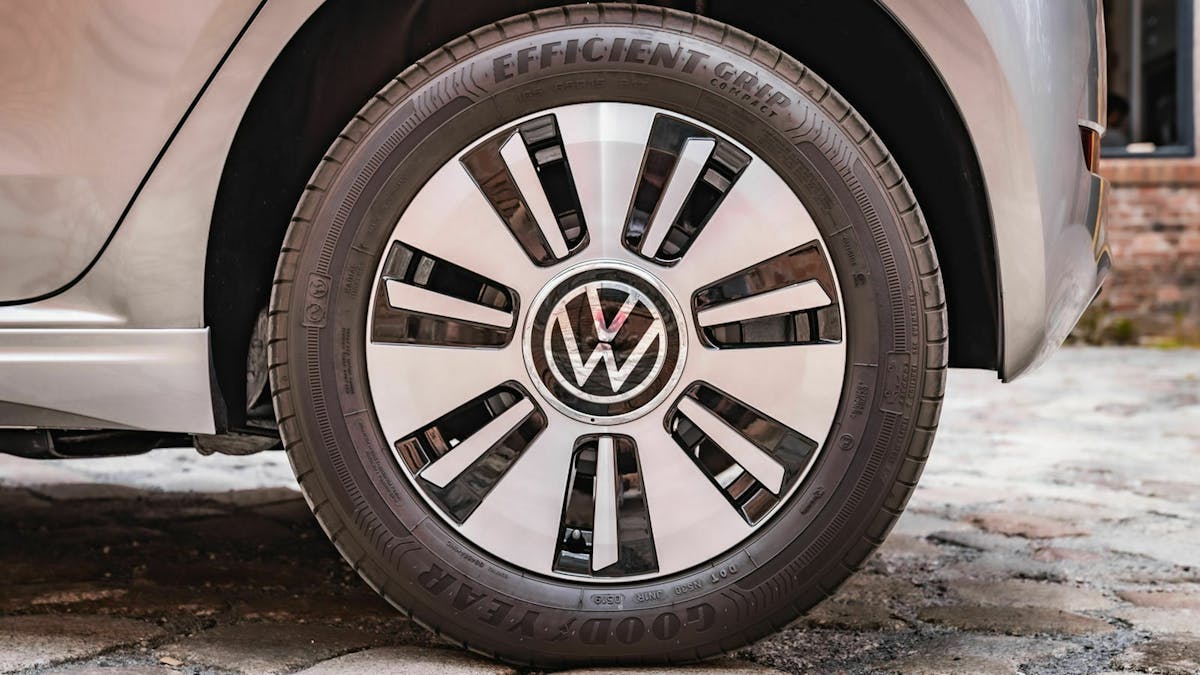 VW e-Up Detailansicht Rad