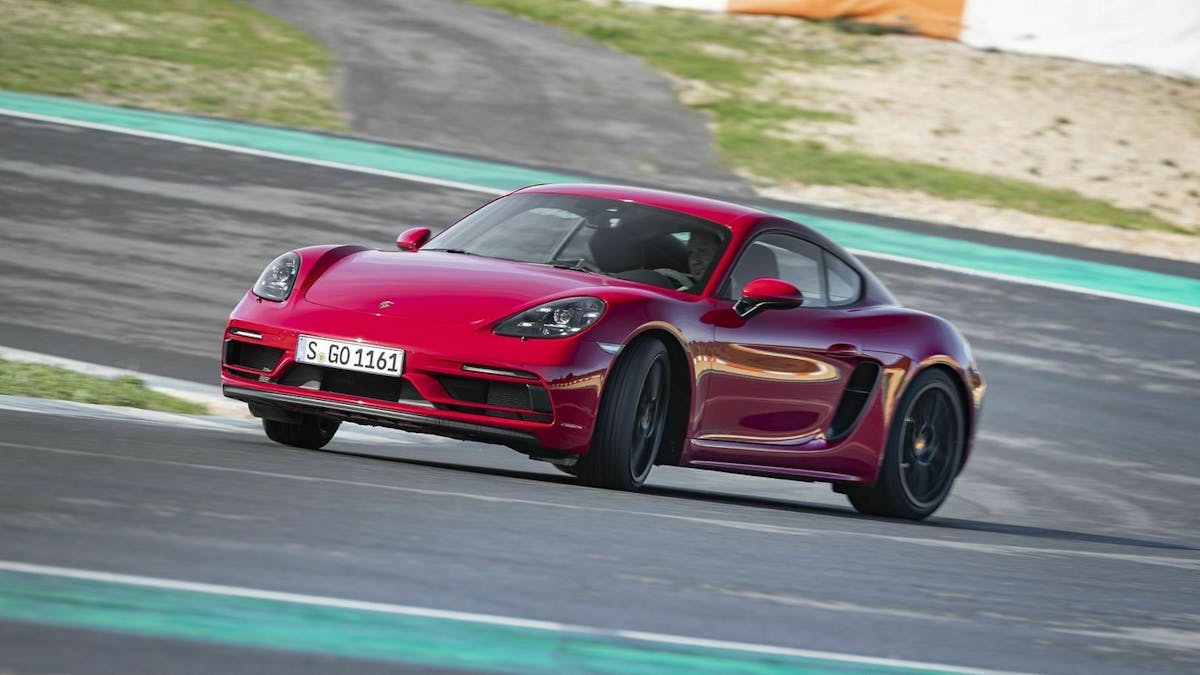 Zu sehen ist der Porsche 718 GTS 4.0 Cayman